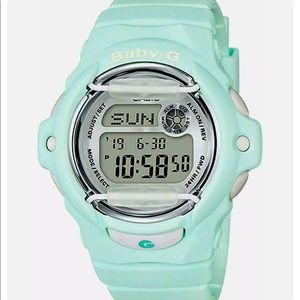 G-Shock Baby-G Mint Green Digital Sport Watch